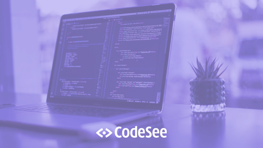 CodeSee laptop with code
